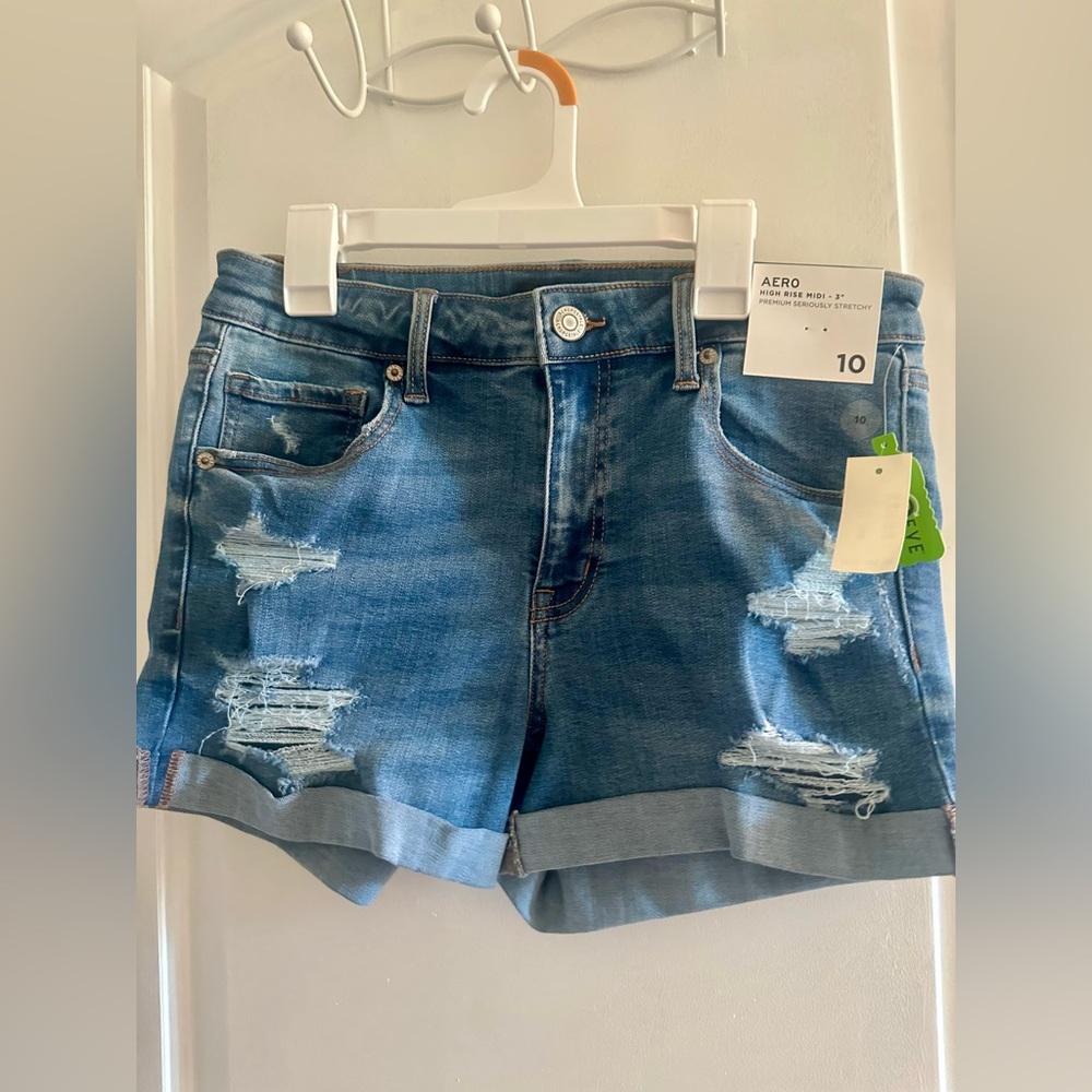 Aeropostale Blue Jean Shorts